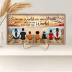 Personalized Brothers & Sisters Forever Plaque - Perfect Gift for Siblings, Memorial Keepsake 688070 - DiyGiftly