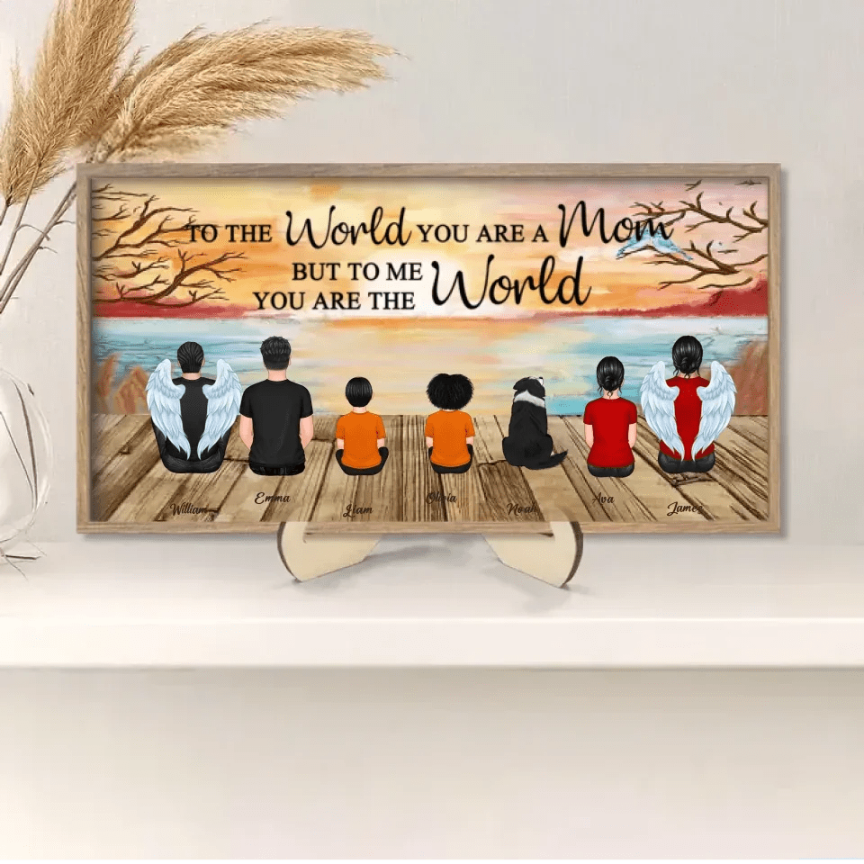 Personalized Brothers & Sisters Forever Plaque - Perfect Gift for Siblings, Memorial Keepsake 688070 - DiyGiftly