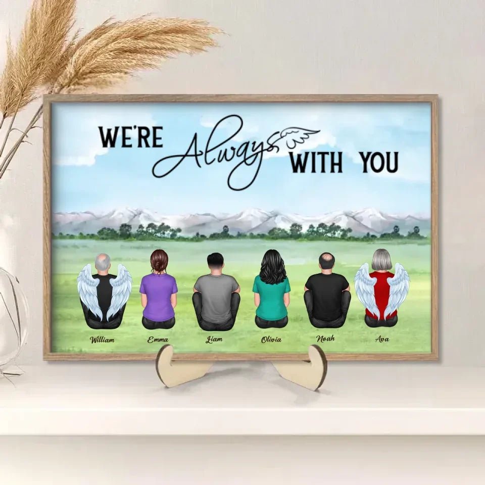 Personalized Brothers & Sisters Forever Plaque - Perfect Gift for Siblings, Memorial Keepsake 732744 - 732618 - DiyGiftly