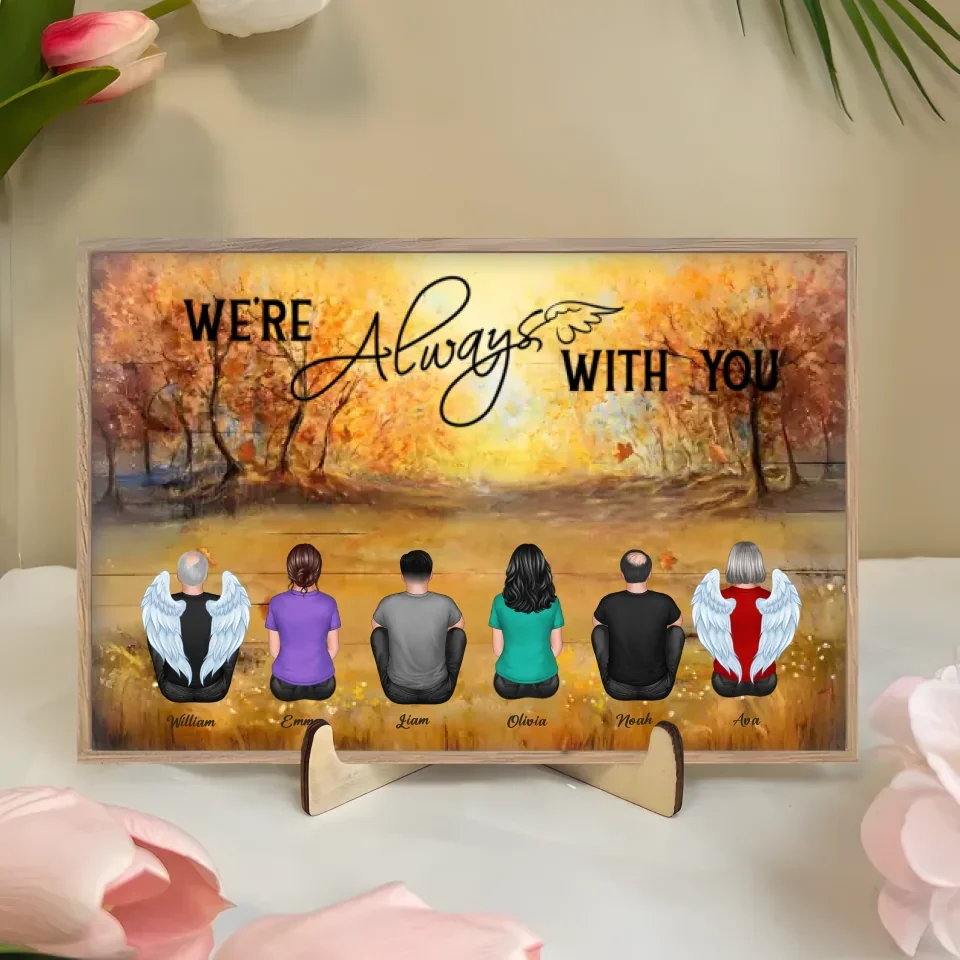 Personalized Brothers & Sisters Forever Plaque - Perfect Gift for Siblings, Memorial Keepsake 732744 - 732618 - DiyGiftly