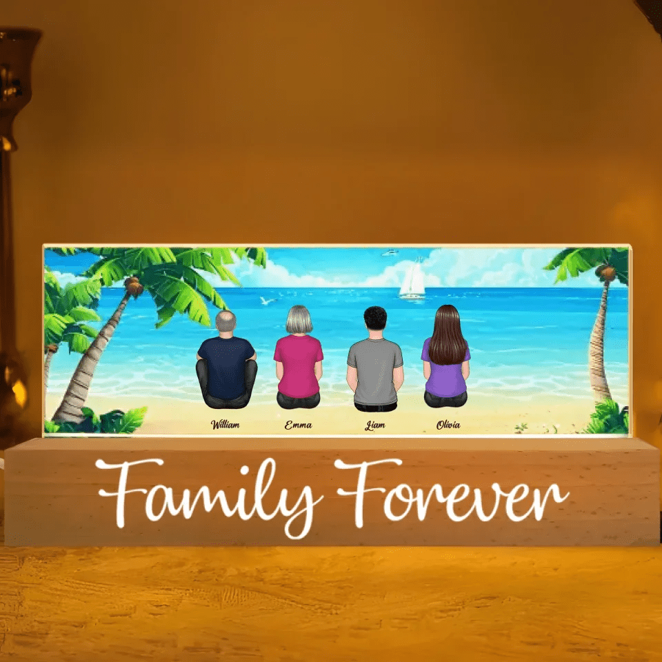 Personalized Brothers & Sisters Forever Plaque - Perfect Gift for Siblings, Memorial Keepsake 732744 - 732618 - DiyGiftly