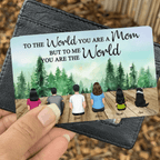 Personalized Brothers & Sisters Forever Wallet Card - Perfect Gift for Siblings, Memorial Keepsake 679968 - Q - DiyGiftly