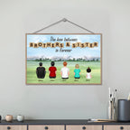 Personalized Brothers & Sisters Forever Wooden Plaque - Perfect Gift for Siblings, Memorial Keepsake 679968 - M - DiyGiftly