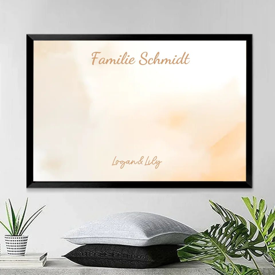 Personalized Canvas "Family Happiness" 722925 - 723014 - DiyGiftly