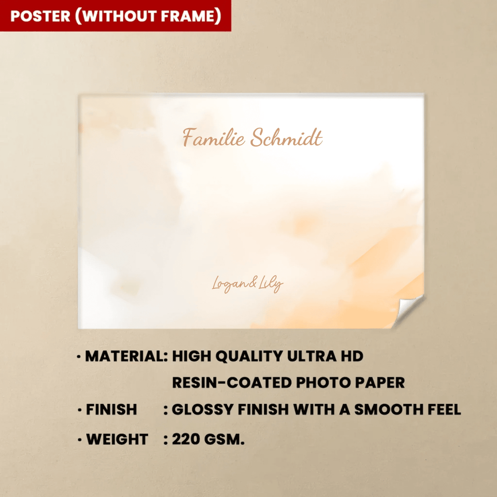Personalized Canvas "Family Happiness" 722925 - 723014 - DiyGiftly