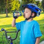 Personalized Cartoon Bear Lion Animals Name 16 oz Water Bottle with Straw and Handle Outdoor Supplies Back to School Birthday Gift for Boys Girls 28334848 - DiyGiftly