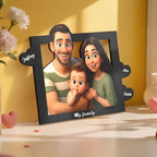 custom photo wooden desk decor keepsake as a housewarming gift