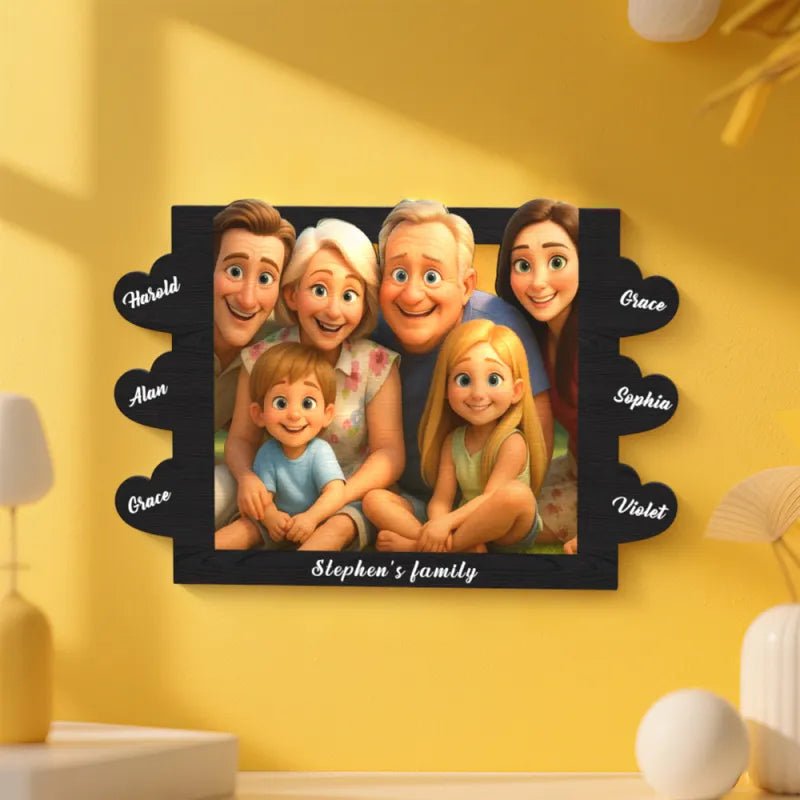 custom photo wooden desk decor keepsake for desk decor