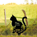 Personalized Cat Memorial Pile Custom Pet Grave Marker Outdoor Garden Yard Decoration 80159232 - DiyGiftly