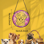 personalized cat portrait photo name cat ornament suncatcher loss of gift