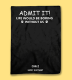 Personalized Christmas Blanket - Funny Pet - Themed Gift 716469 - M - DiyGiftly