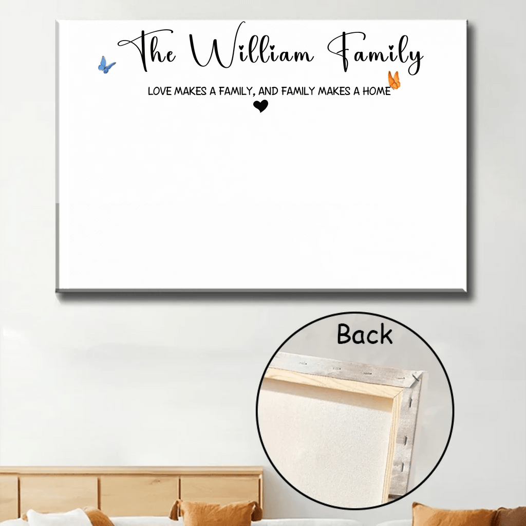 wooden canvas personalized photo remembrance gift poster and canvas