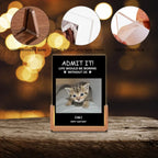 Personalized Christmas LED Night Plauqe - Funny Pet - Themed Gift 716469 - DiyGiftly