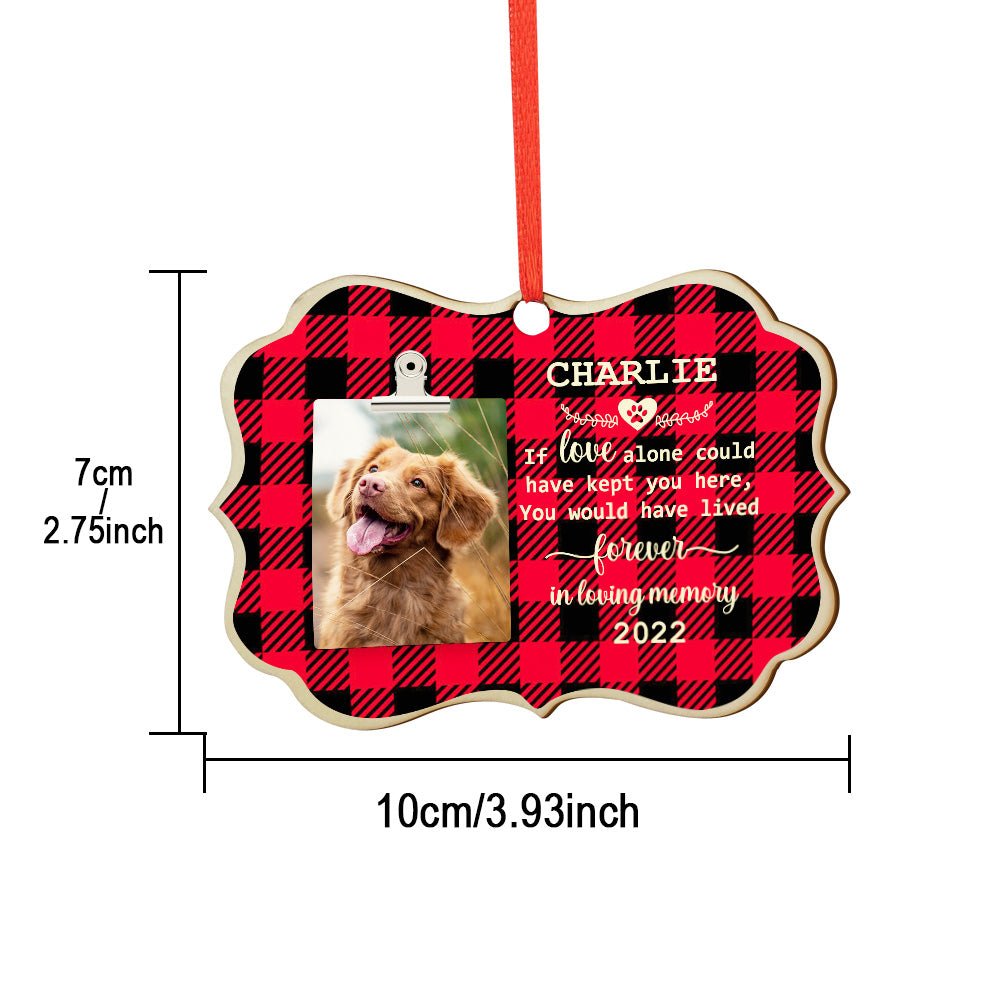 personalized cat wooden ornament loss of cat gift rustic holiday decor