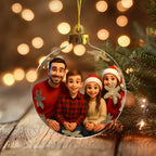 Personalized Christmas Portrait Png, Family Portrait From Photo, Custom Christmas Card, Cartoon Style Digital Art, Christmas Gift For Family 1050297 - DiyGiftly
