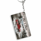 Personalized Christmas Red Truck Gift - Married Couple Acrylic Keychain 737745 - DiyGiftly