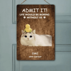 Personalized Christmas Wooden sign - Funny Pet - Themed Gift 716469 - T - DiyGiftly