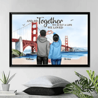 Personalized Couple Bridge Landscape Poster, Valentine's Day Gift, Anniversary Gift for Couples 746633 - 746755 - DiyGiftly