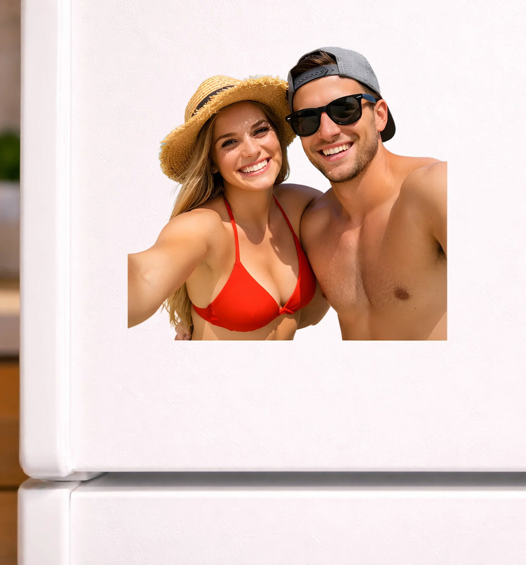 Personalized Couple Fridge Magnets – Custom Photo Stickers for You and Your Loved One 1107665 - DiyGiftly