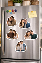 Personalized Couple Fridge Magnets – Custom Photo Stickers for You and Your Loved One 1107665 - DiyGiftly