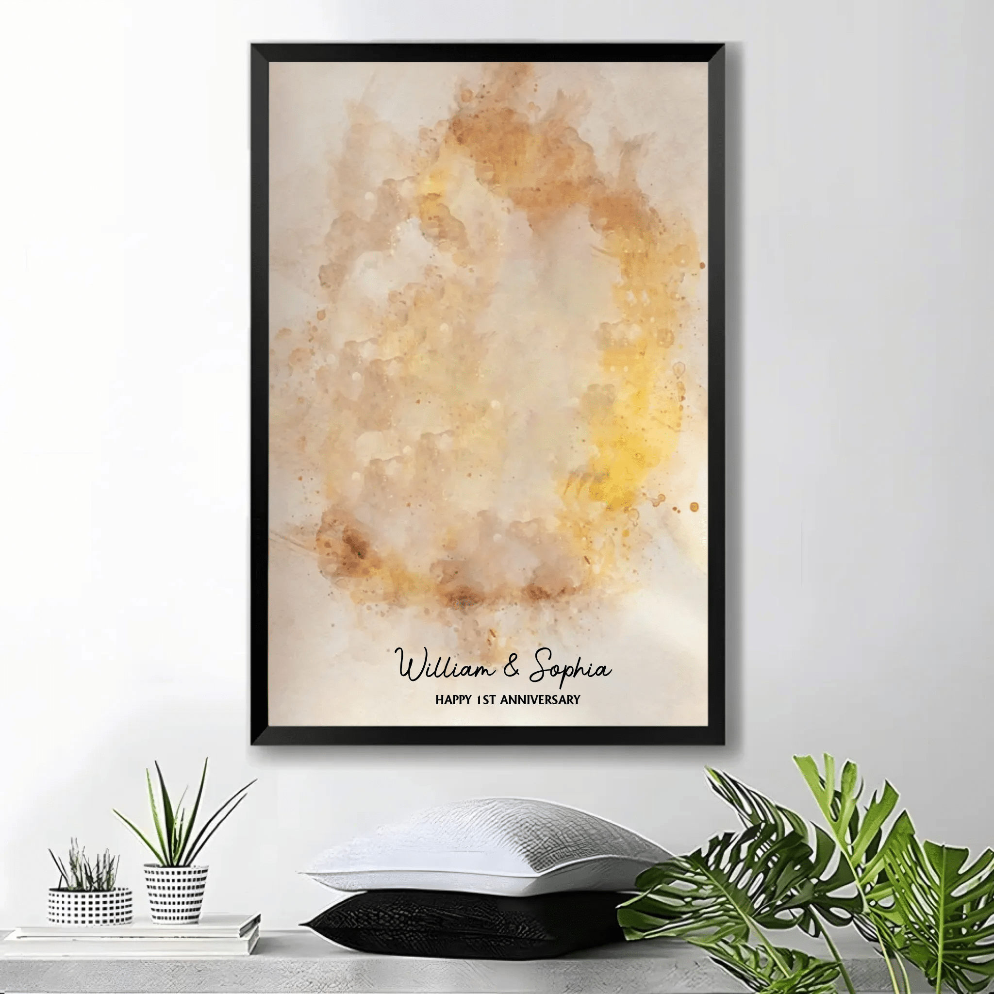 Personalized Couple Poster, couple portraits, customized wedding birthday gifts for husband and wife 746023 - 746108 AU - DiyGiftly