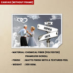 Personalized Couple Street Sign Custom Photo Name And Wedding Date Poster - Gift For Couples 746668 - 747726 - DiyGiftly