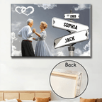 Personalized Couple Street Sign Custom Photo Name And Wedding Date Poster - Gift For Couples 746668 - 747726 - DiyGiftly