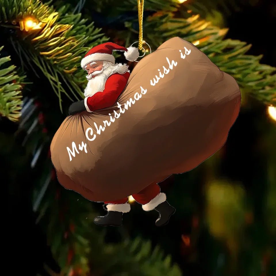 Personalized Custom Acrylic Ornament - Christmas Gift For Family Members Or Friend 723068 - DiyGiftly