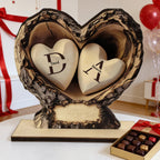 Personalized Custom Love Heart Sculpture - Together Forever 1087449 - DiyGiftly
