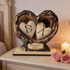 Personalized Custom Love Heart Sculpture - Together Forever 1087449 - DiyGiftly
