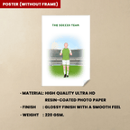 Personalized Dad's Soccer Team Canvas 724750 - DiyGiftly