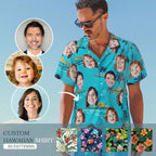 Personalized Dog & Cat Character Portrait Hawaiian Shirt – Custom Pet Lover Gift, Funny Beach Party Outfit, Summer Vacation Birthday Shirt for Men & Women 24998144 - DiyGiftly