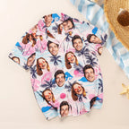 Personalized Dog & Cat Character Portrait Hawaiian Shirt – Custom Pet Lover Gift, Funny Beach Party Outfit, Summer Vacation Birthday Shirt for Men & Women 24998144 - DiyGiftly