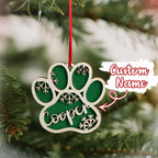 ornament personalized name loss of dog gift hanging keepsake design preview