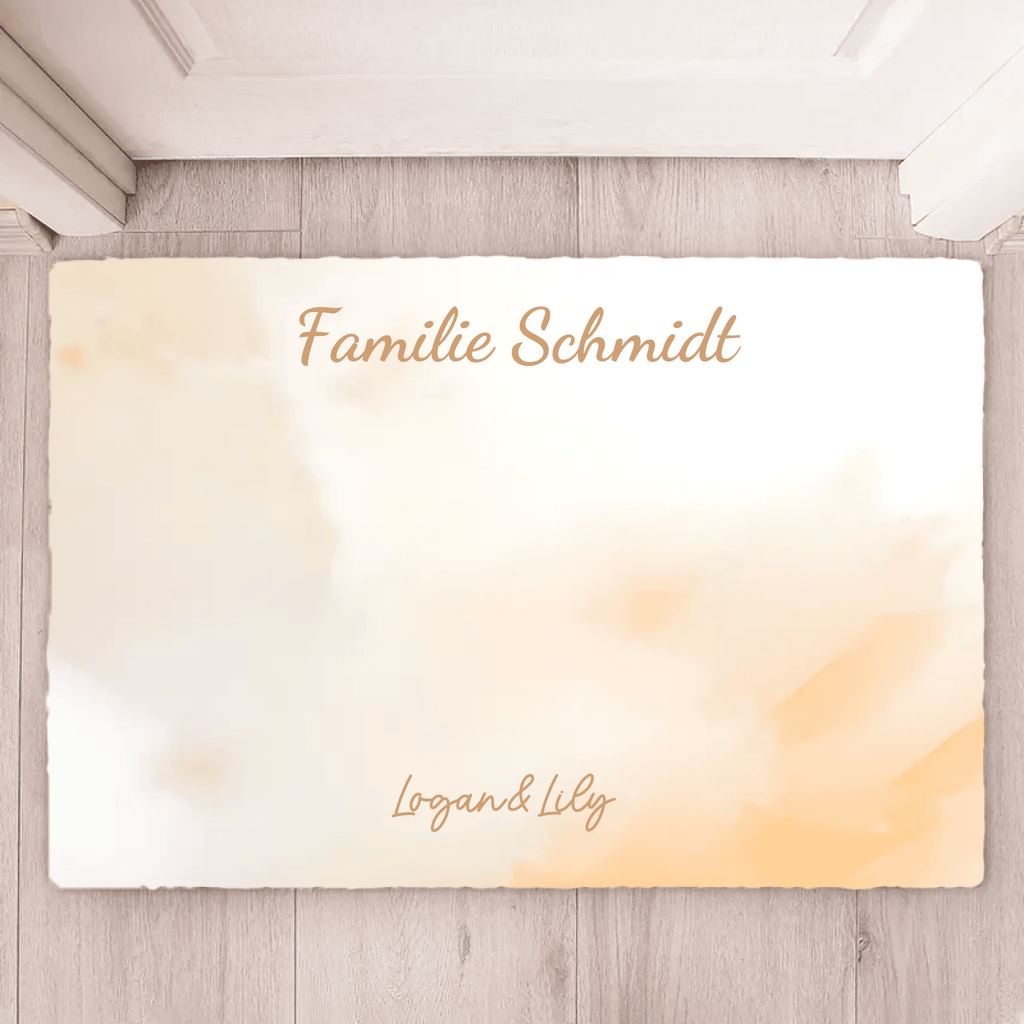 Personalized Doormat "Family Happiness" 722925 - D - DiyGiftly