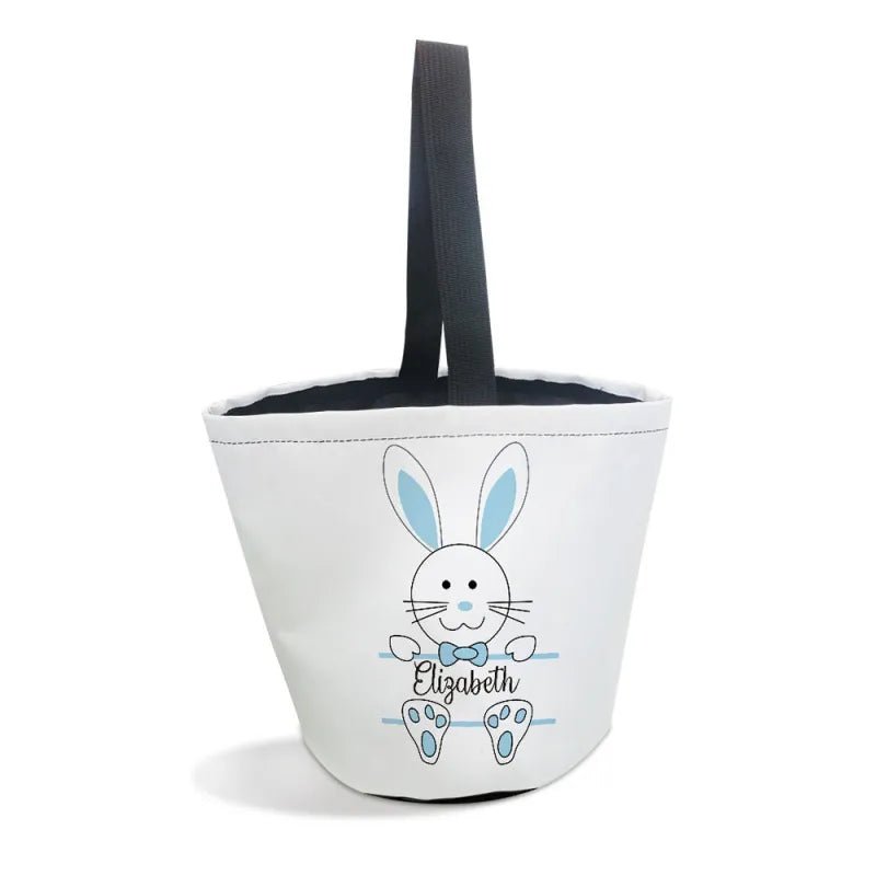 Personalized Easter Bunny Basket for Kids – Custom Name Easter Gift - DiyGiftly