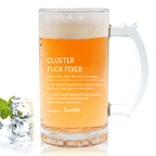 Personalized Engraved Funny Quote Definition Name 16oz Glass Beer Mug with Handle Birthday Party Gift for Men Friends Liquor Lovers 1029592 - DiyGiftly