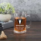 Personalized Engraved Funny Quote Definition Name 16oz Glass Beer Mug with Handle Birthday Party Gift for Men Friends Liquor Lovers 1029647 - DiyGiftly
