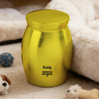 custom engraved cat stainless steel pet urn engraving loss of cat gift secure ashes storage