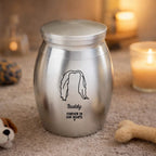 personalized engraving loss of dog gift urn ashes keepsake main view