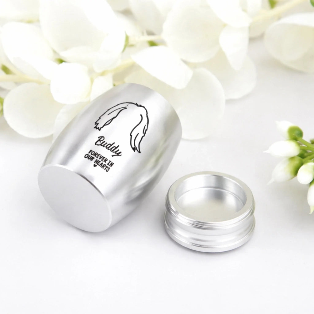 urn personalized engraving loss of dog gift ashes keepsake design preview