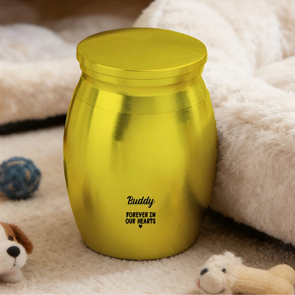 personalized engraving urn loss of dog gift ashes keepsake memorial design