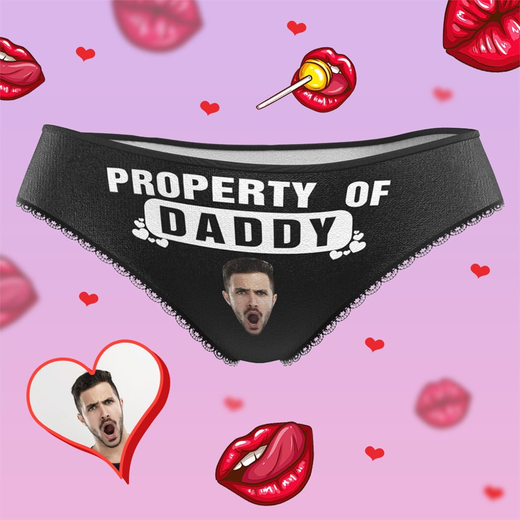gifts for wife Love Her Always - Unique Memento - Face Adult Panties Custom Playful Women's Underwear Valentine's Day Gift -