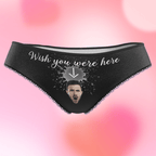 gifts for wife Eternal Love - Custom Decor - Face Adult Panties Wish You Were Here Custom Playful Women's Underwear Valentine