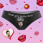 gifts for wife Eternal Love - Custom Decor - Face Adult Panties Wish You Were Here Custom Playful Women's Underwear Valentine