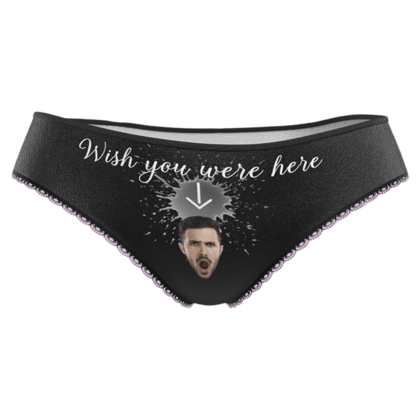 gifts for wife Eternal Love - Custom Decor - Face Adult Panties Wish You Were Here Custom Playful Women's Underwear Valentine