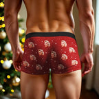 personalized face photo mens underwear gift for boyfriend