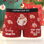 personalized face photo mens underwear custom design gift for boyfriend