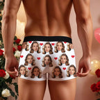 heart theme design mens underwear gift for boyfriend