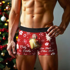 mens underwear personalized face photo personal style gift for boyfriend